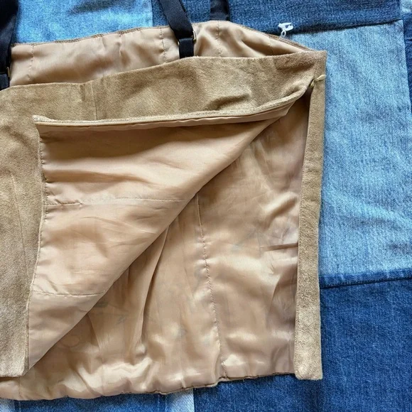 wrangler suede embroidered floral corset tank top - Picture 6 of 11